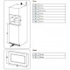 Встраиваемая микроволновая печь SAMSUNG MS20A7013AL/BW белый