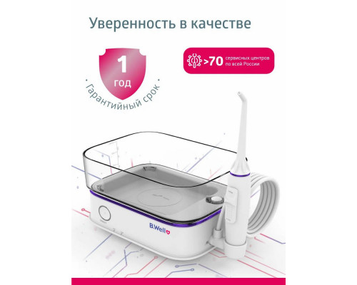 Ирригатор B.WELL MED-900 белый Ирригатор B.WELL MED-900 белый
