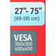 Кронштейн HOLDER LCDS-5070 металлик