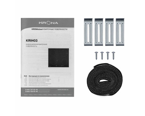 Варочная поверхность KRONA FORTE 60 BL черный Варочная поверхность KRONA FORTE 60 BL черный