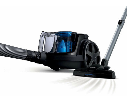Пылесос PHILIPS FC9350/01 черный/синий