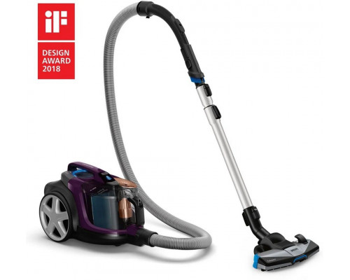 Пылесос PHILIPS FC9734/01 черный/фиолетовый