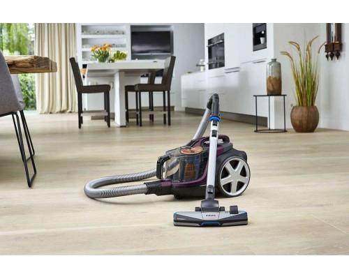Пылесос PHILIPS FC9734/01 черный/фиолетовый