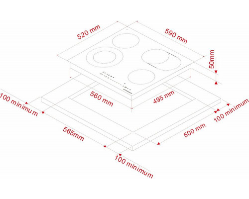 Варочная поверхность Kuppersberg ECS 624