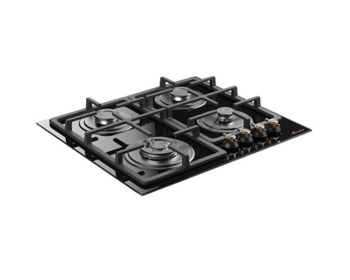Варочная поверхность MONSHER MGG 67 RN Bronze черный/бронзовый