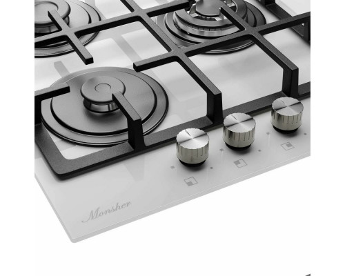 Варочная поверхность Monsher MGG 45 Blanc белый Варочная поверхность Monsher MGG 45 Blanc белый