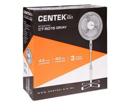 Вентилятор CENTEK CT-5015 серый Вентилятор CENTEK CT-5015 серый