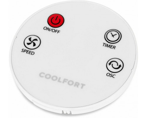 Вентилятор Coolfort CF-2030 белый/черный Вентилятор Coolfort CF-2030 белый/черный