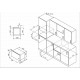 Встраиваемая микроволновая печь Monsher MMH 201 BX черный и нерж