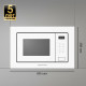 Встраиваемая микроволновая печь Zigmund & Shtain BMO 26 W