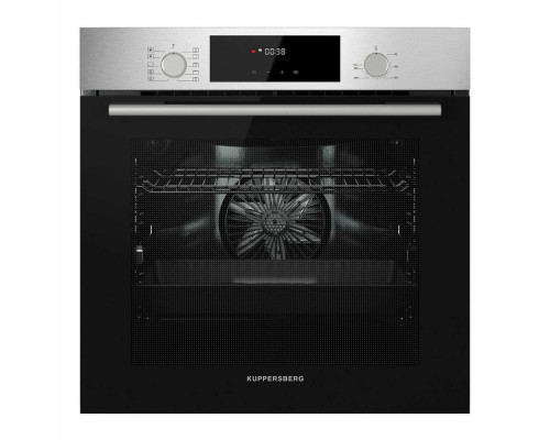 Духовой шкаф KUPPERSBERG HF 609 BX черный/нержавеющая сталь
