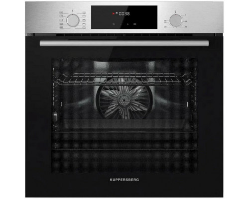 Духовой шкаф KUPPERSBERG HF 609 BX черный/нержавеющая сталь