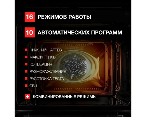 Духовой шкаф Kuppersberg HK 616 Black черный