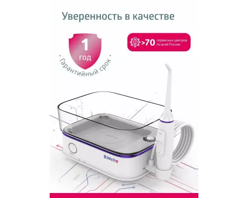 Ирригатор B.WELL MED-900 белый