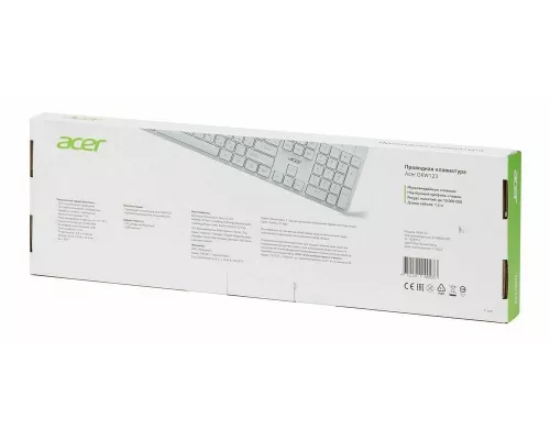 Клавиатура ACER OKW123 белый