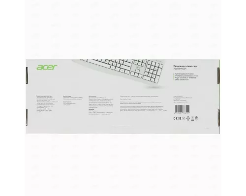 Клавиатура ACER OKW301 белый