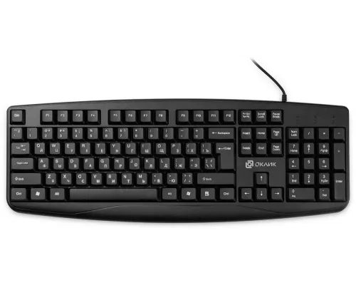 Клавиатура OKLICK 105M черный