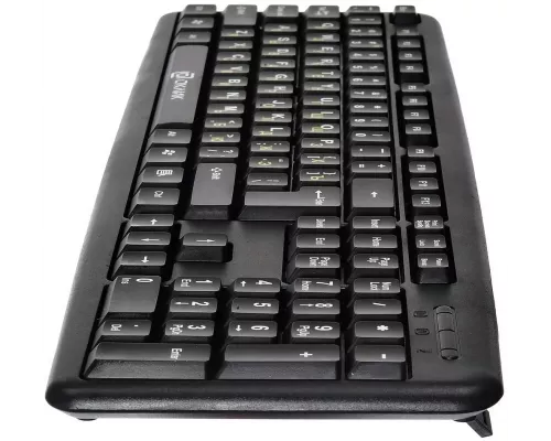 Клавиатура OKLICK 130M черный USB