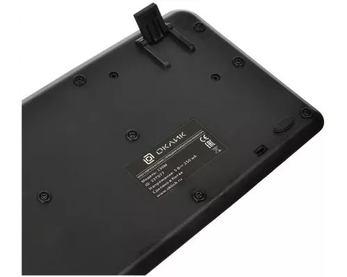 Клавиатура OKLICK 130M черный USB