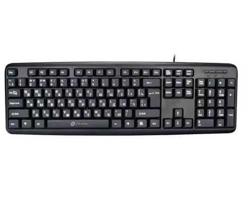 Клавиатура OKLICK 180M черный USB
