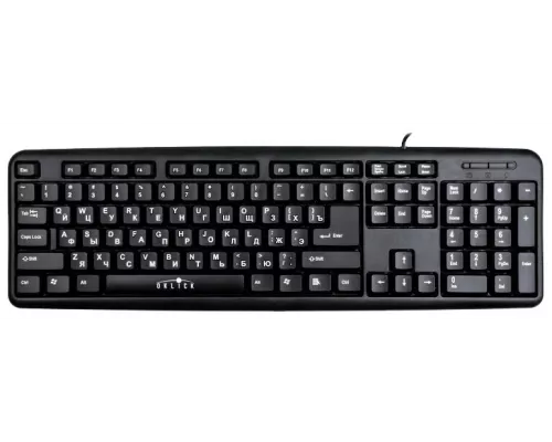 Клавиатура OKLICK 180M черный USB