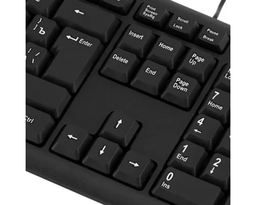 Клавиатура OKLICK 180M черный USB