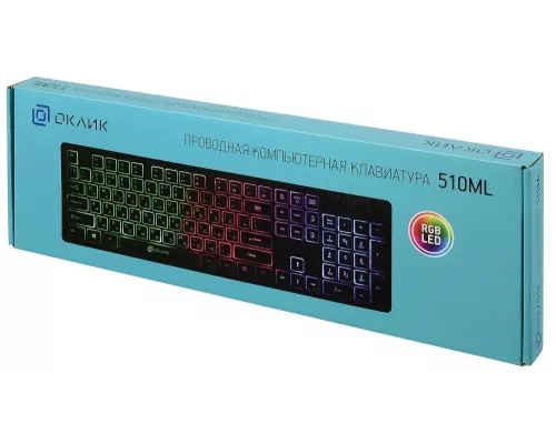 Клавиатура OKLICK 510ML черный