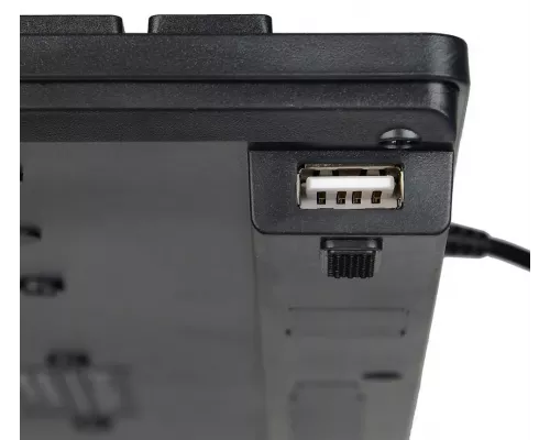 Клавиатура OKLICK 520M2U черный/черный