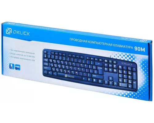 Клавиатура OKLICK 90M черный
