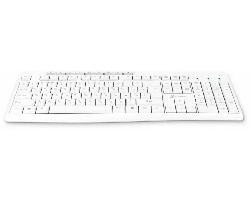 Клавиатура OKLICK K225W белый