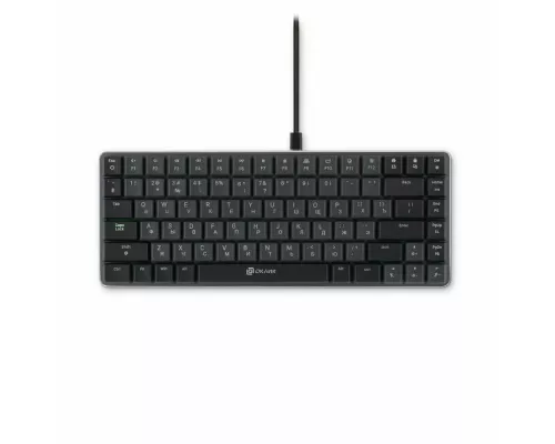 Клавиатура OKLICK K615X черный/серебристый