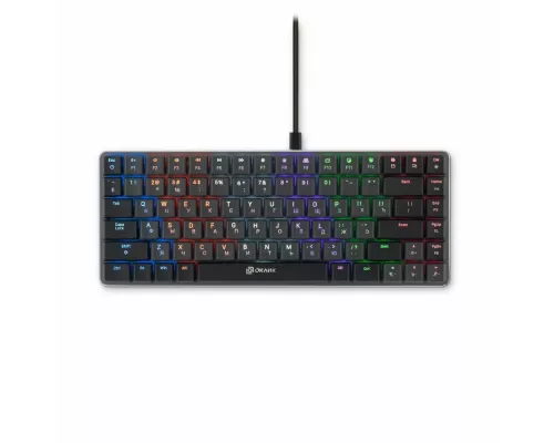 Клавиатура OKLICK K615X черный/серебристый