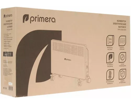 Конвектор PRIMERA Ram PHP-2008-MXR белый