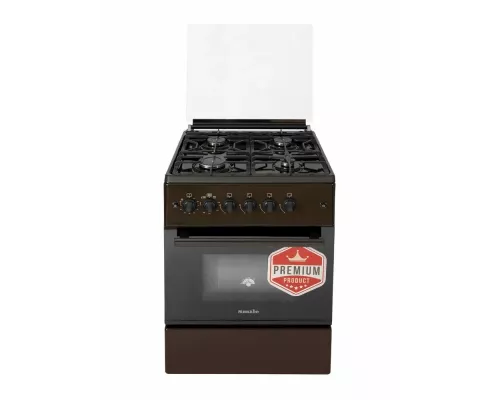 Кухонная плита SMILE SM6G110 темно-коричневый