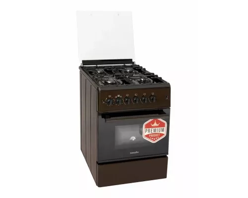 Кухонная плита SMILE SM6G110 темно-коричневый