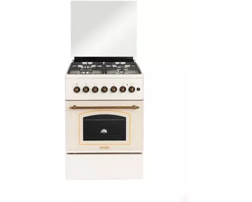 Кухонная плита SMILE SM6GER200 бежевый ретро