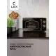 Микроволновая печь LEX FSMOM.02BL черный ретро