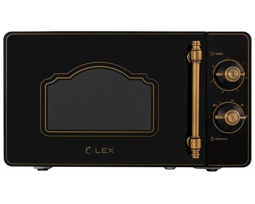 Микроволновая печь LEX FSMOM.02BL черный ретро