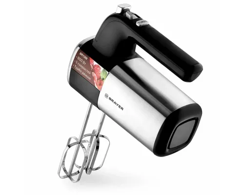 Миксер BRAYER BR1309 черный сталь