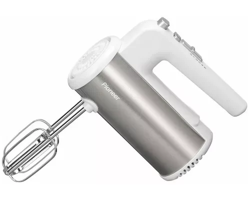 Миксер PIONEER MX340 белый/серебро