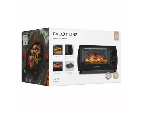 Мини-печь Galaxy Line GL 2626 черный