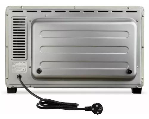 Мини-печь HYUNDAI MIO-HY084 бежевый/хром