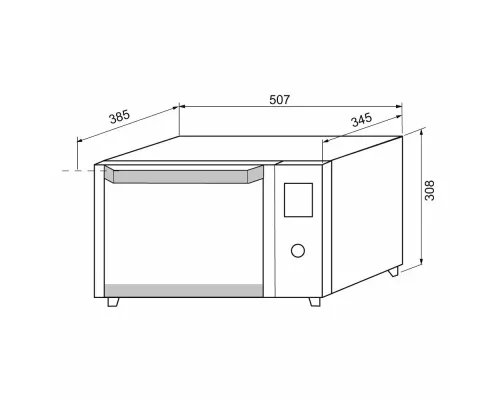 Мини-печь KRONA OFEN 28 BLS