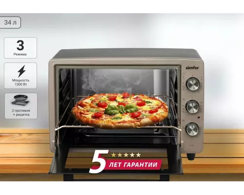 Мини-печь SIMFER M3430 розовый