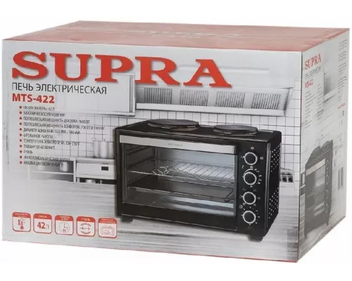 Мини-печь SUPRA MTS-422 черный