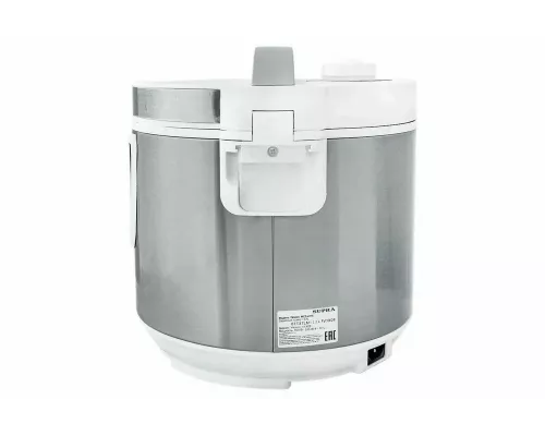 Мультиварка SUPRA MCS-4114 серебристый/белый