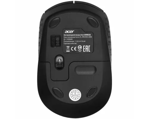Мышь ACER OMR020 черный