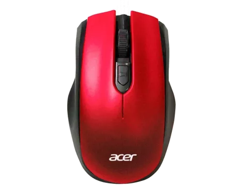 Мышь ACER OMR032 черный/красный
