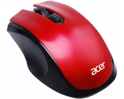 Мышь ACER OMR032 черный/красный