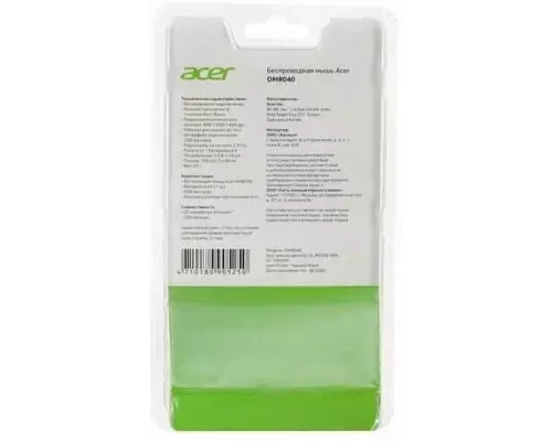Мышь ACER OMR040 черный